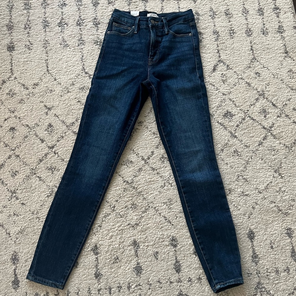 Good American Dark Blue Skinny Jeans